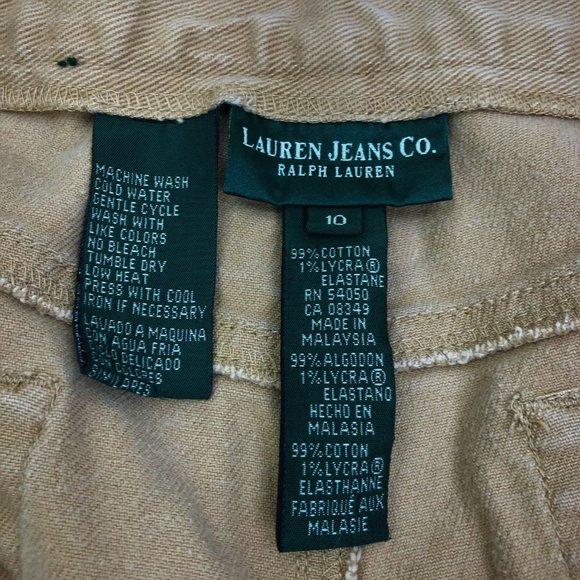 Vintage Mom Jeans Size 10 Inseam 30.5 LAUREN JEANS CO Ralph Lauren - Picture 5 of 6